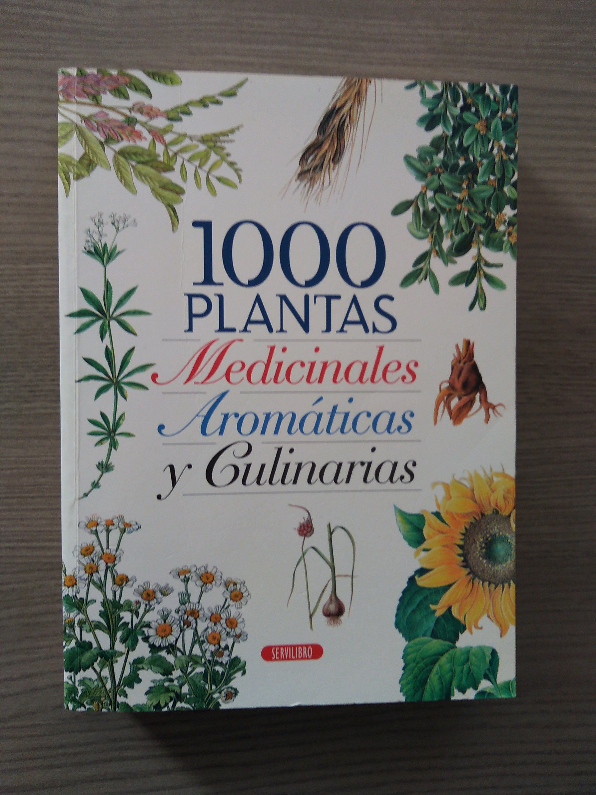 1000 plantas medicinales, aromaticas y culinarias book