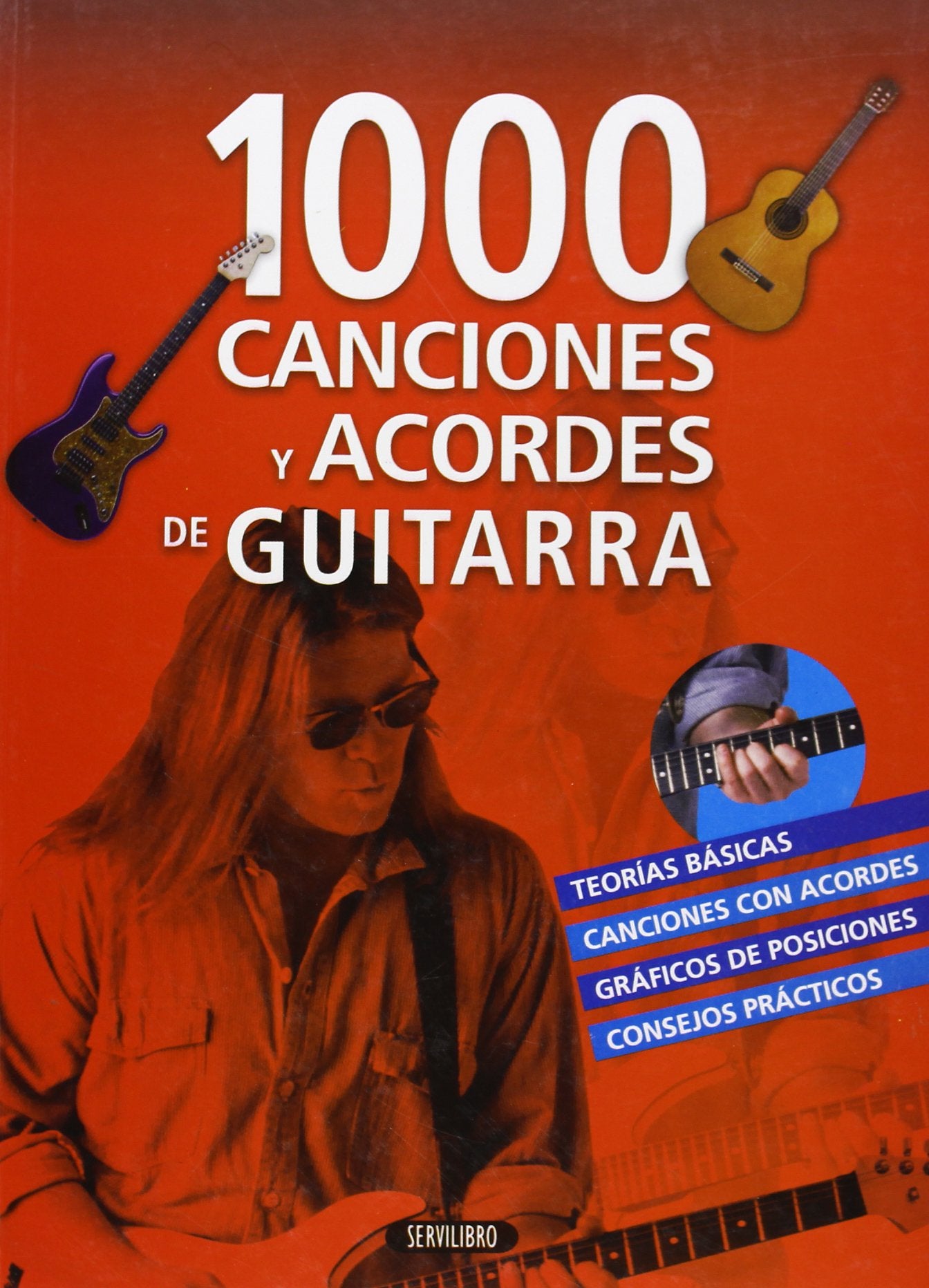 1000 canciones y acordes de guitarra Books