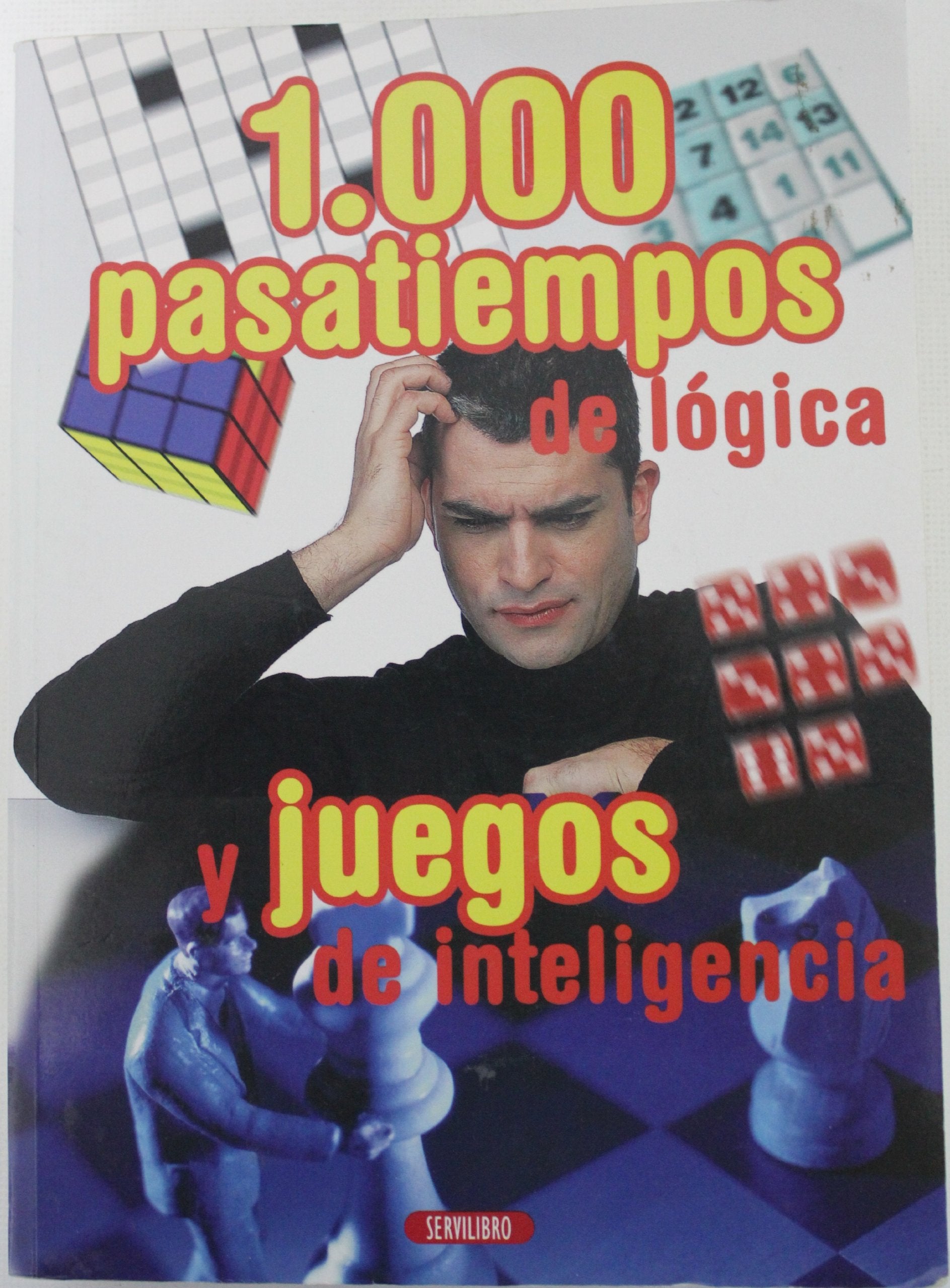 1000 juegos y pasatiempos de logica book