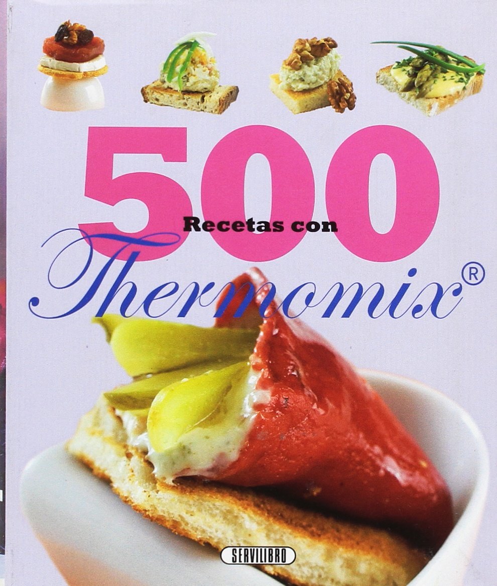 500 Recetas con thermomix book