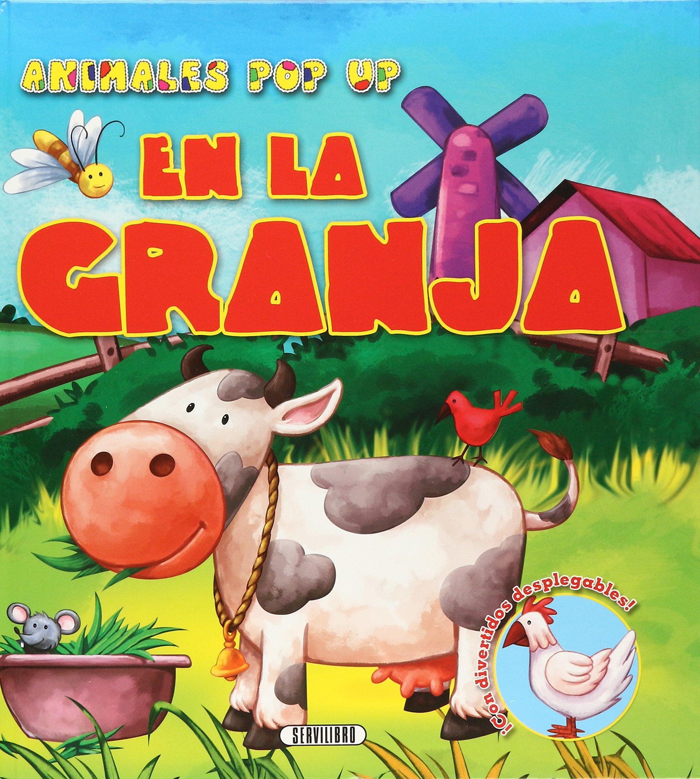 ANIMALES POP UP. EN LA GRANJA (CON DIVERTIDOS DESPLEGABLES Books