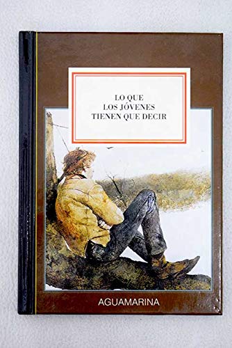 Lo que los jóvenes tienen que decir Books
