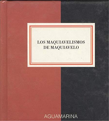 Los Maquiavelismos de Maquiavelo. book