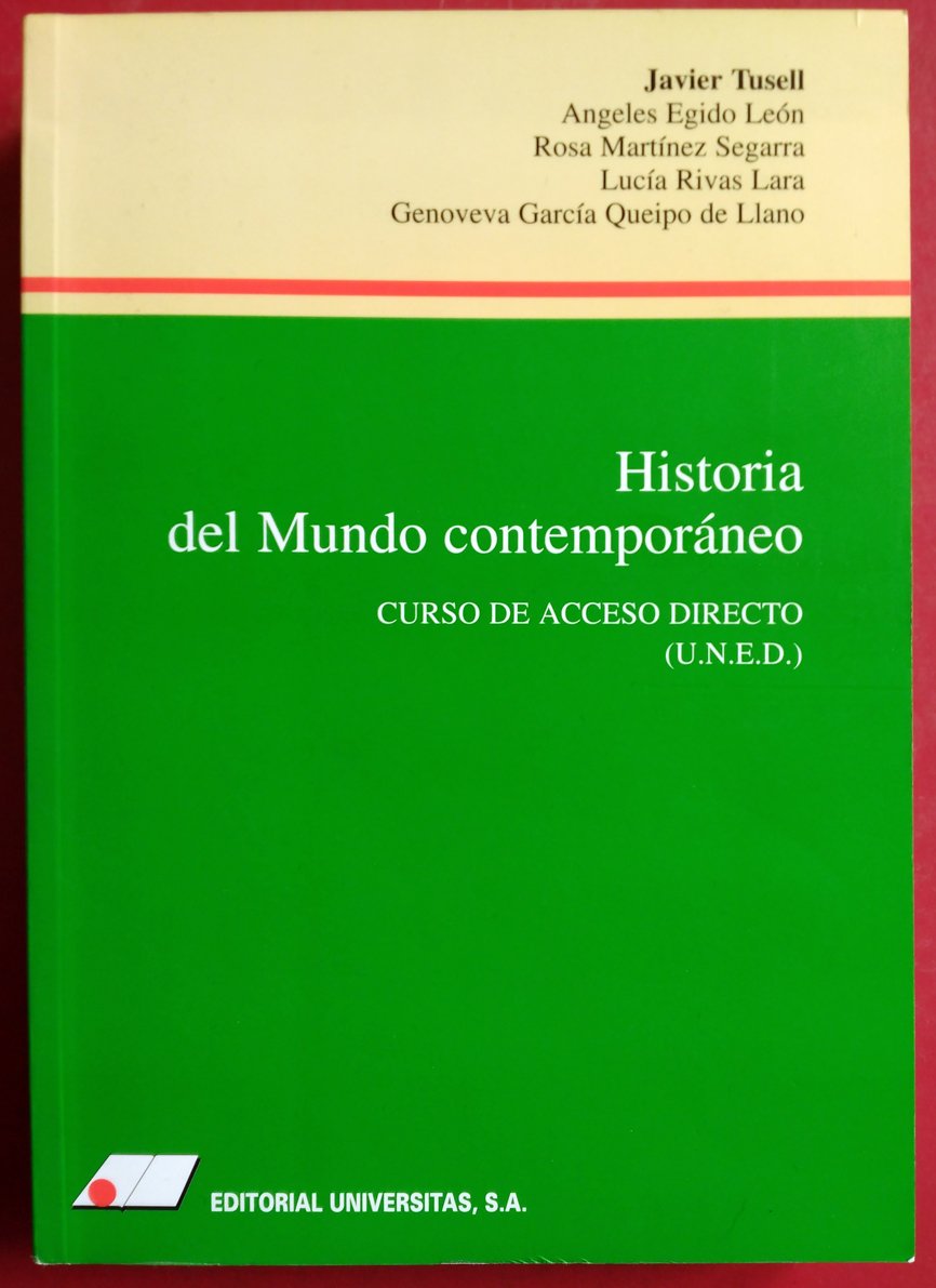 Historia del mundo contemporáneo Books