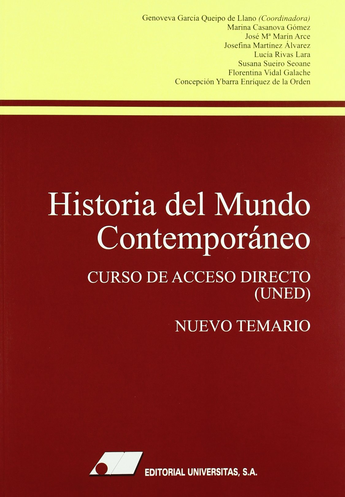 Historia del mundo contemporáneo book