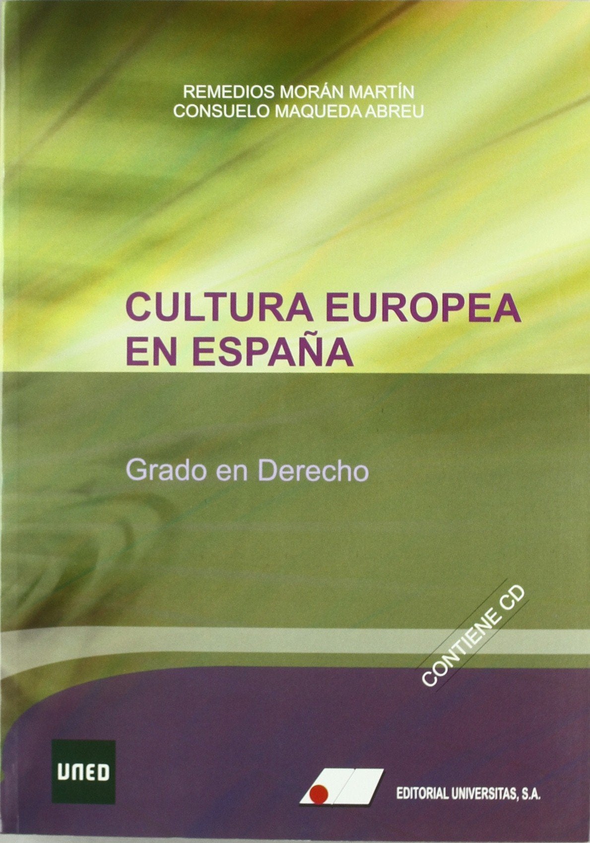 Cultura europea en España. Grado en Derecho book