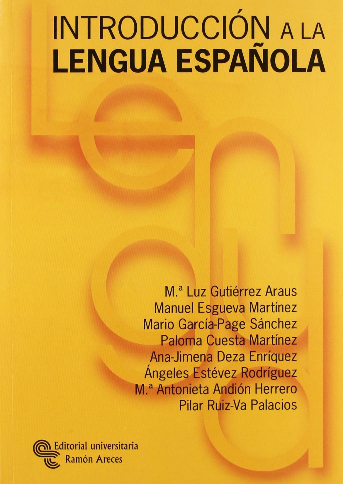 Introducción a la lengua española book