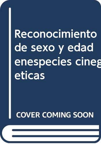 Reconocimiento de sexo y edad enespecies cinegeticas Books