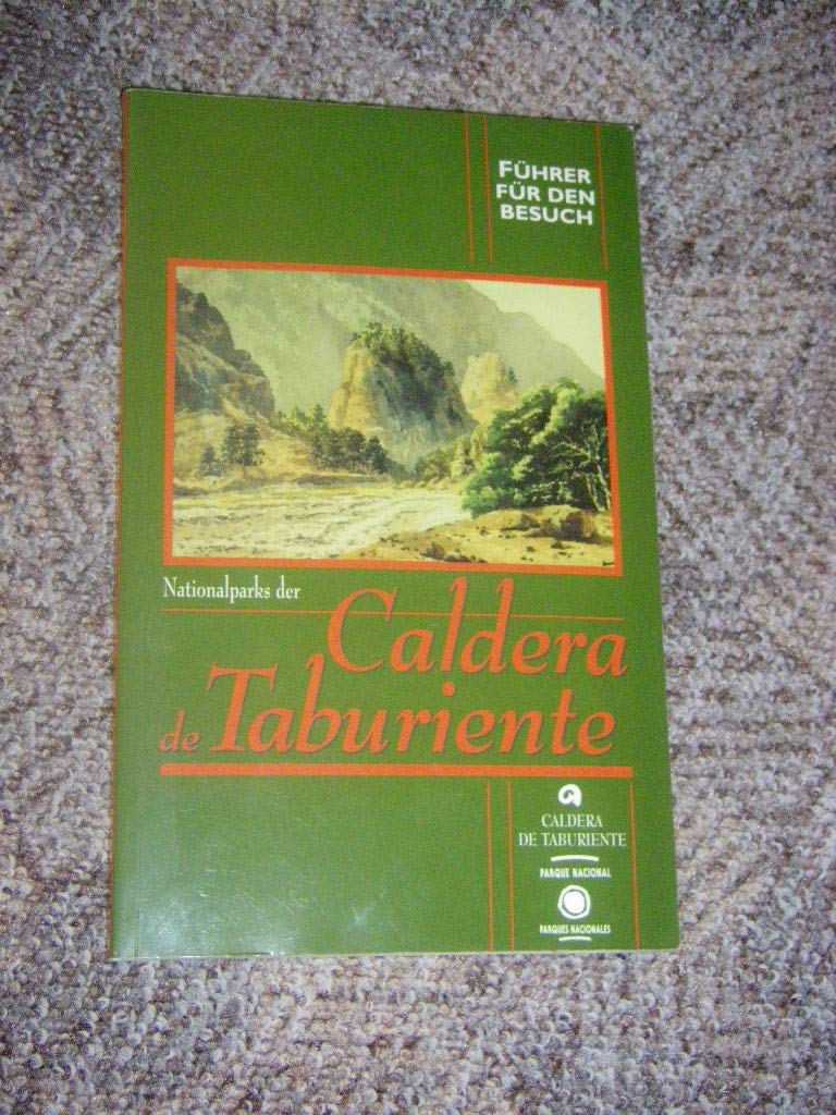 Führer für den Besuch des Nationalparks der Caldera de Taburiente. Books