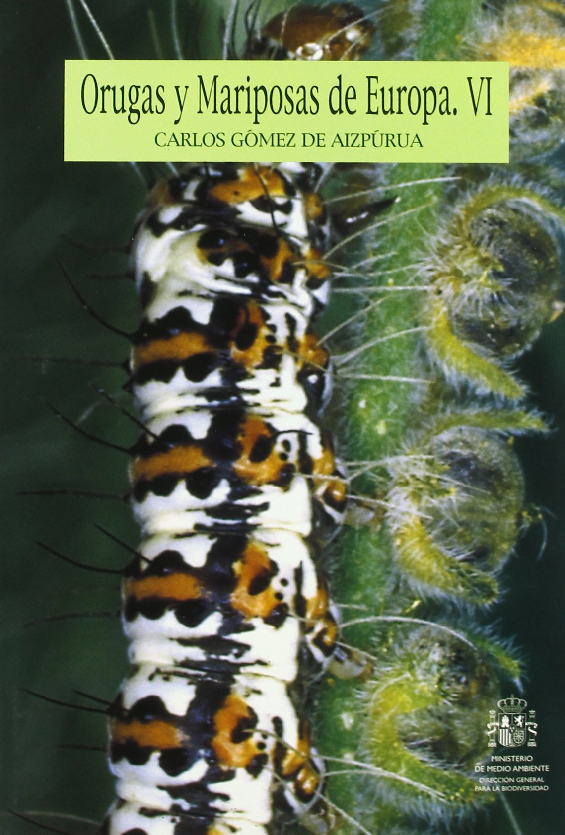 Orugas y mariposas de Europa, tomovi book