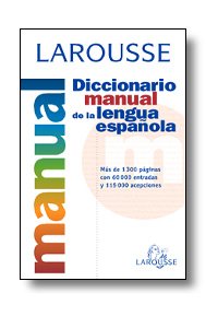 Diccionario Manual De La Lengua Española Larousse Books