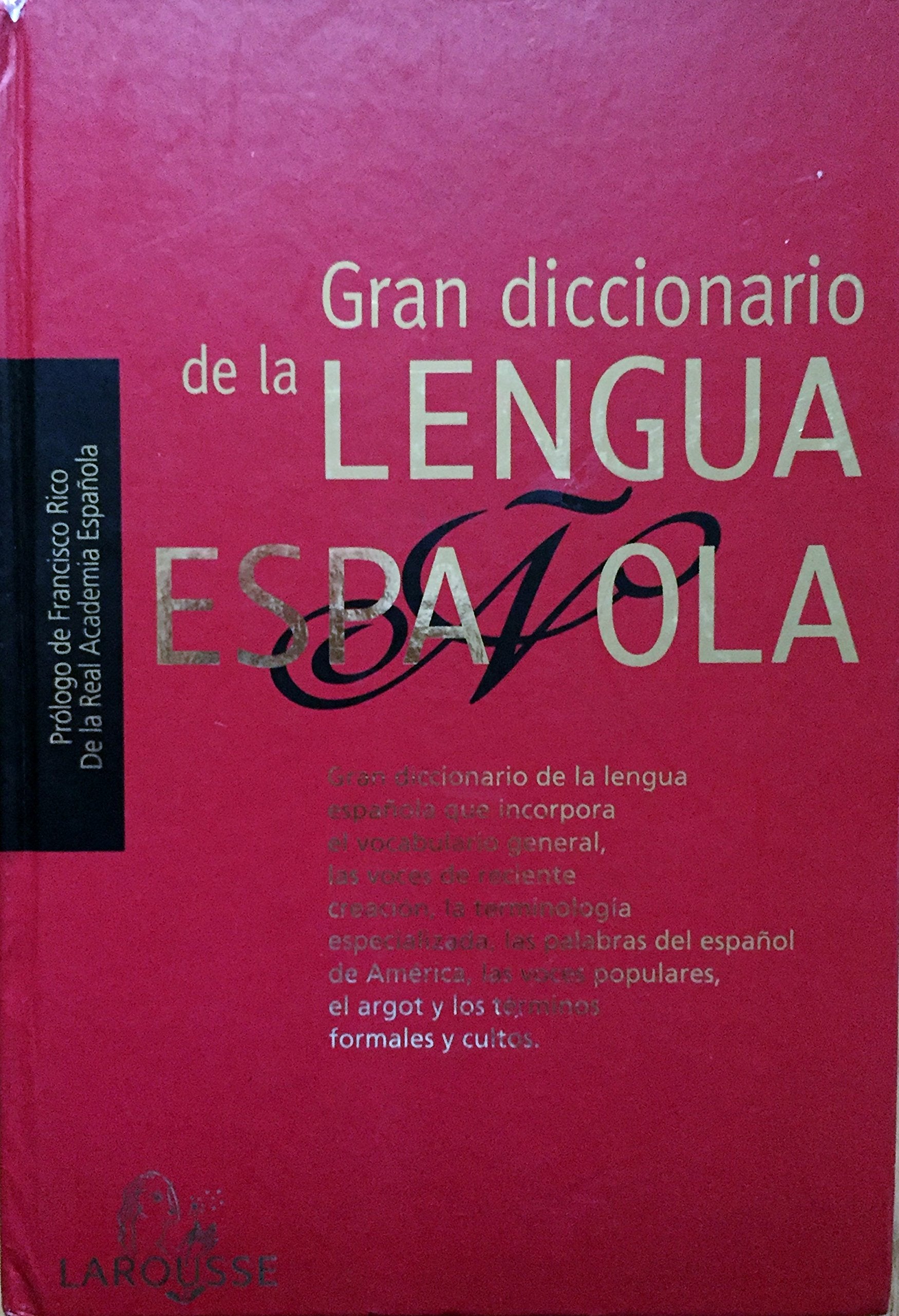 Gran Diccionario de la Langua Española book