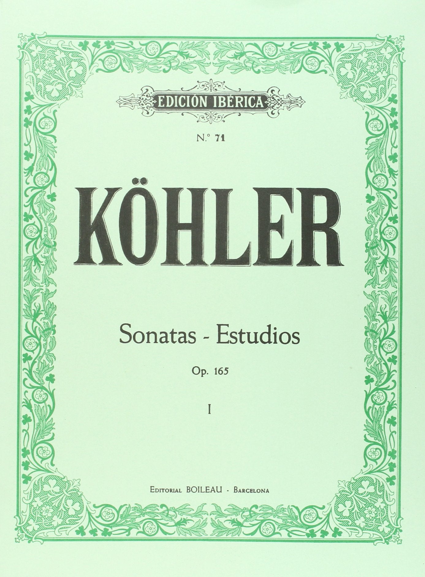 Sonatas-Estudio Op.165 Vol.I (1 al 12) book