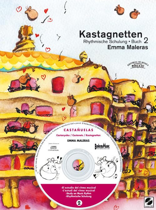 Kastagnetten. Buch 2: Rhythmische Schulung (Kastagnetten. Rhythmische Schulung, Band 2) Arts & Music