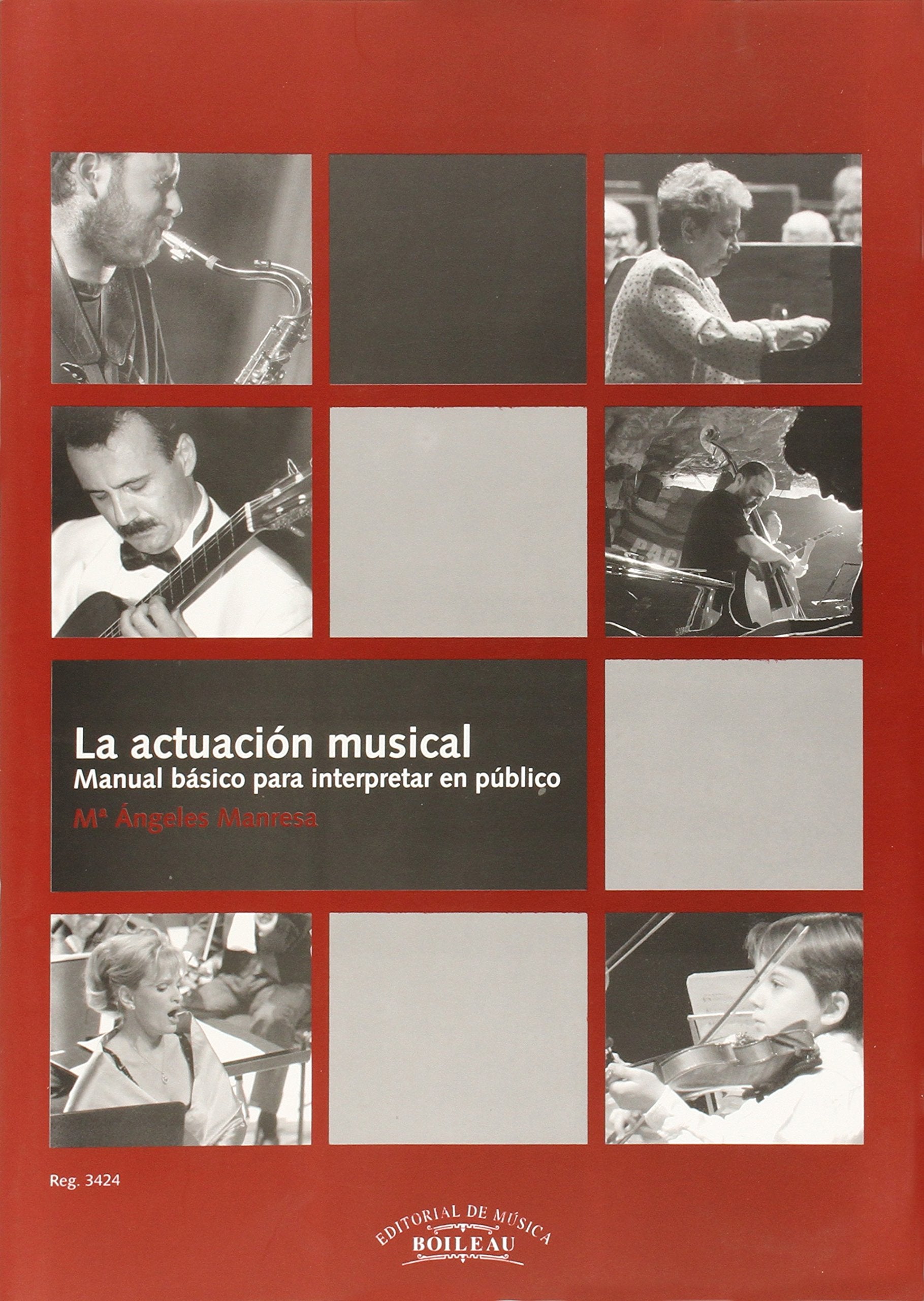 La actuación musical: Manual básico para interpretar en público Books