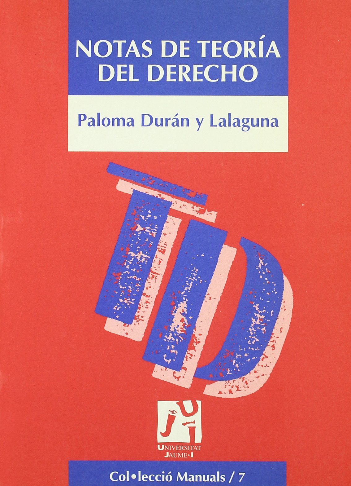 Notas de teoria del derecho/ Theory Notes of law book