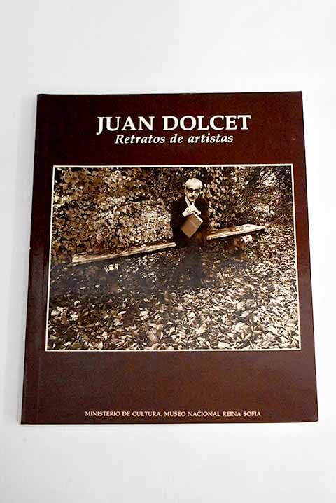 Juan dolcet, retratos de artistas book