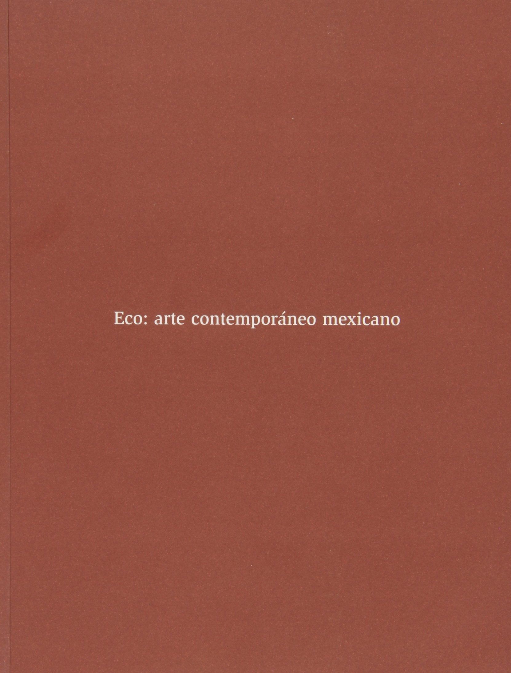 Eco : arte contemporáneo mexicano: Arte Contemporaneo Mexicano Film, Art & Culture