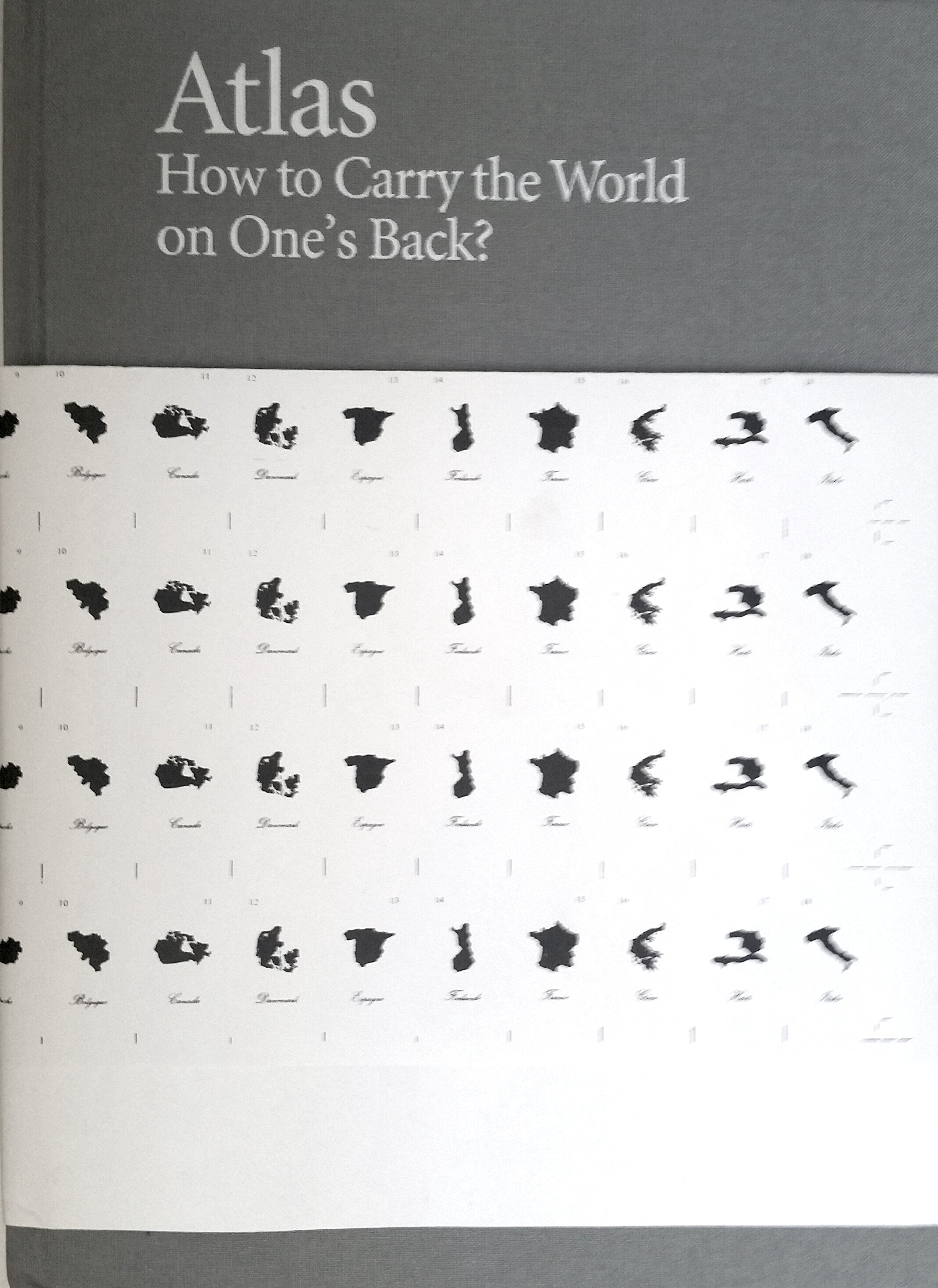 Atlas. How to carry the world on one's back? Film, Art & Culture