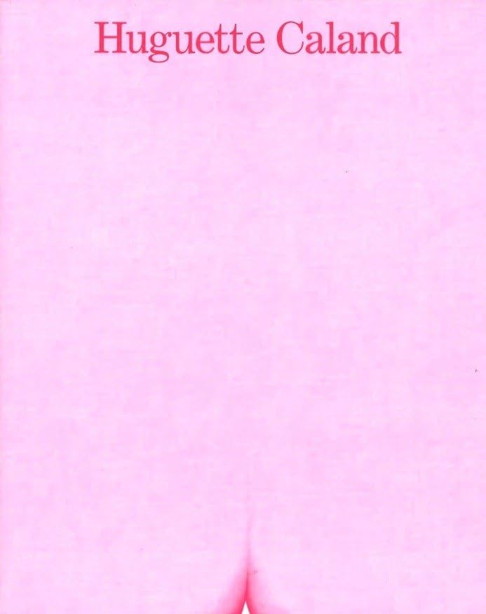 Huguette Caland. A Life in a Few Lines Books