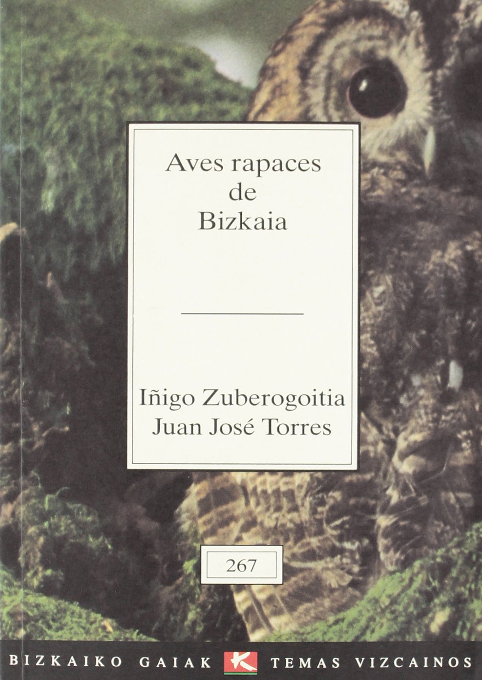 Aves rapaces de bizkaia book