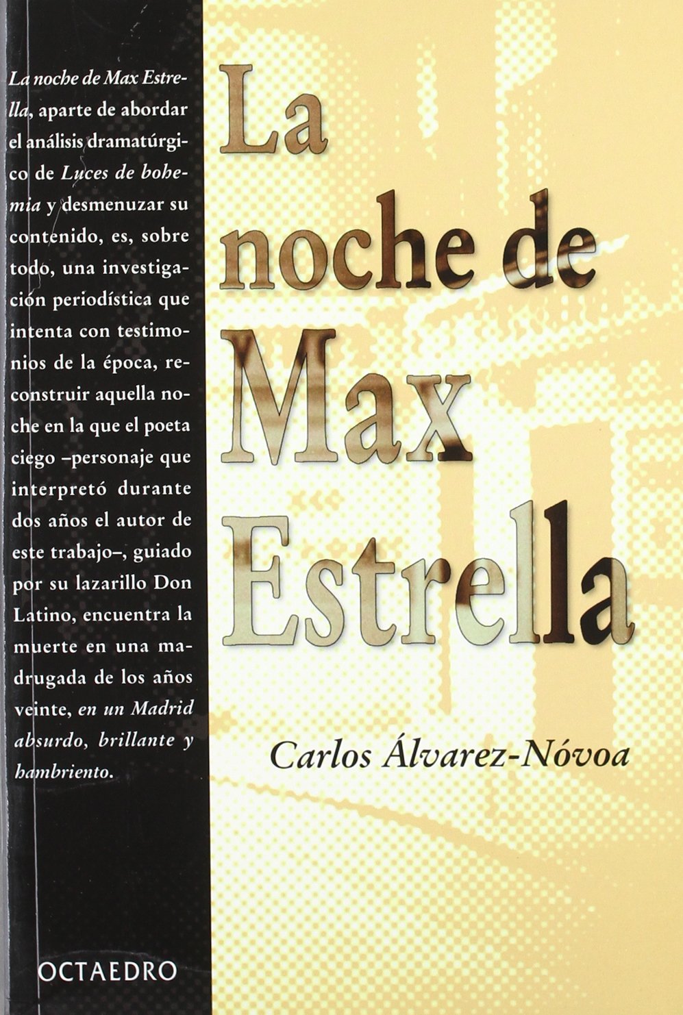 Noche de Max Estrella: Hora a hora book