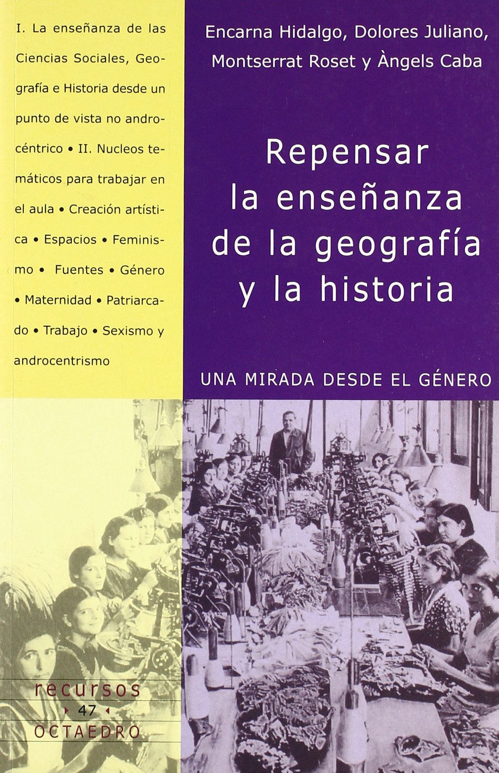 Repensar la enseñanza de la geografía y la historia : una mirada desde el género (Recursos, Band 47) Books