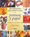 Acabados decorativos de pintura y papel Social Sciences