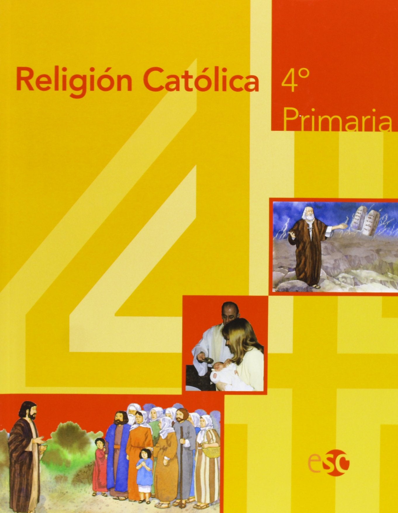 Religión católica, 4 Educación Primaria book