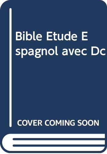 Bible d'étude: En espagnol, avec deutérocanoniques Religion & Esotericism