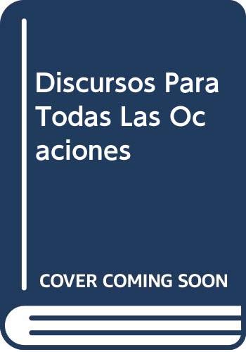 Discursos Para Todas Las Ocaciones book