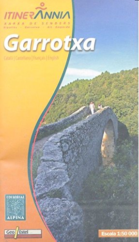 Itenerannia Garrotxa Wanderkarte 1 : 50 000 Maps & Plans