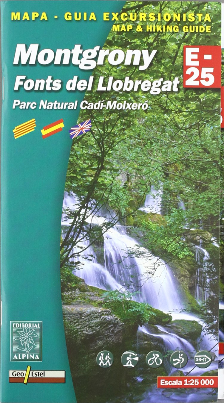 Montgrony Wanderkarte 1 : 25 000 Geology & Geography
