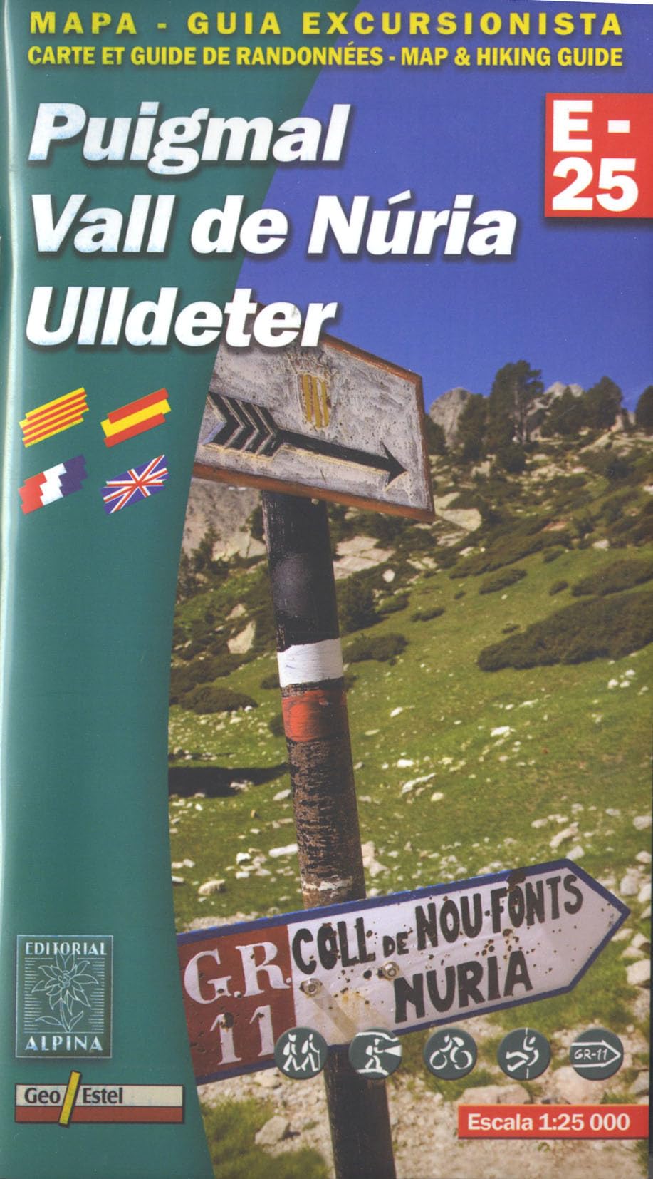 Product Image: Puigmal / Vall de Nuria / Ulldeter Map and Hiking Guide (2011)