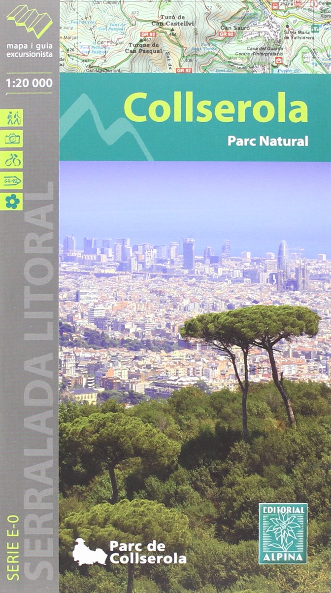 Collserola Wanderkarte 1 : 20 000 Leisure, Home & Garden