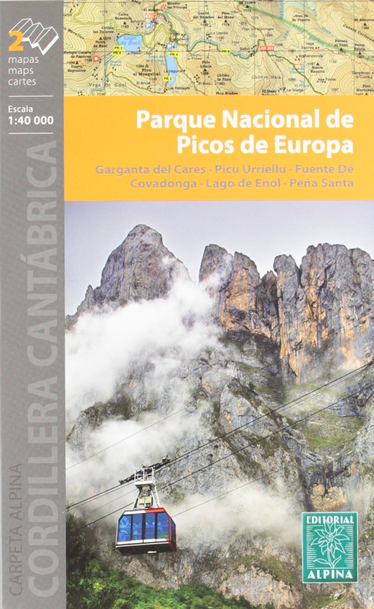Parque Nacional de Picos de Europa 1 : 40 000 Leisure, Home & Garden