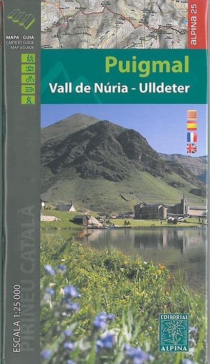 Puigmal - Vall de Nuria  - Ulldeter Wanderkarte 1 : 25 000 Geology & Geography