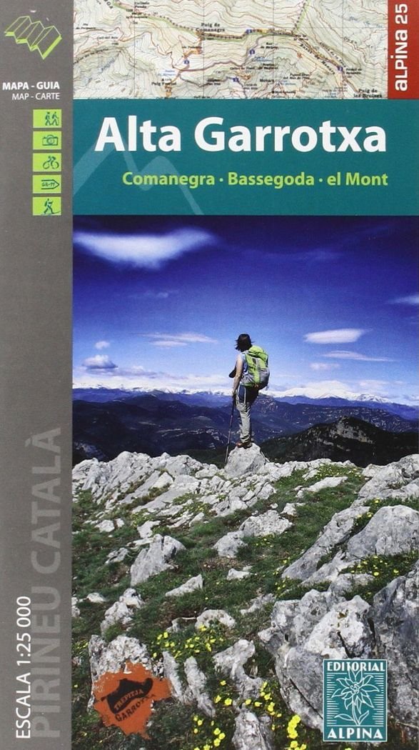Alta Garrotxa E25 1:25.000 Wanderkarte Leisure, Home & Garden
