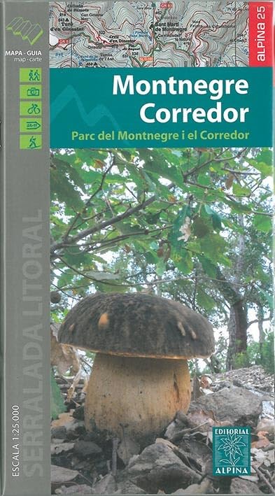 Parc del Montnegre i el Corredor 1 : 25 000 Geology & Geography
