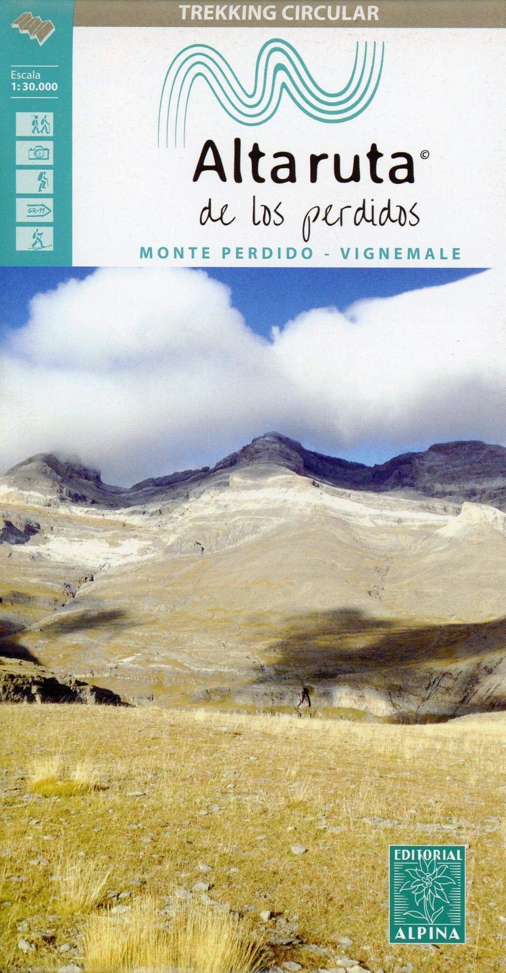 La Alta Ruta de los Perdidos 1:30.000 Wanderkarte Geology & Geography
