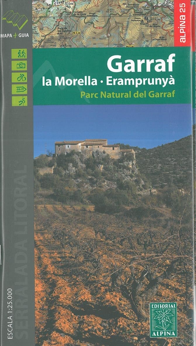 Massif Garraf Wanderkarte 1:25 000 Leisure, Home & Garden