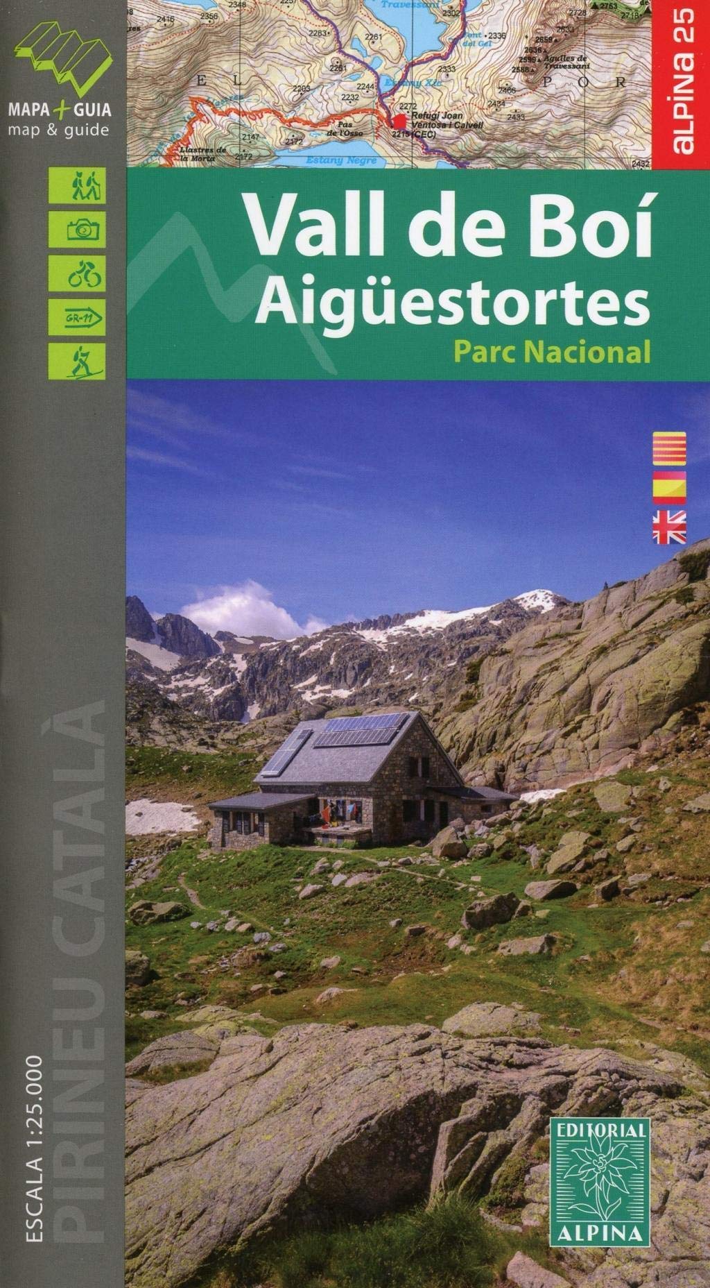 Wanderkarte Vall de Boi: Aigüestortes Parc National Leisure, Home & Garden