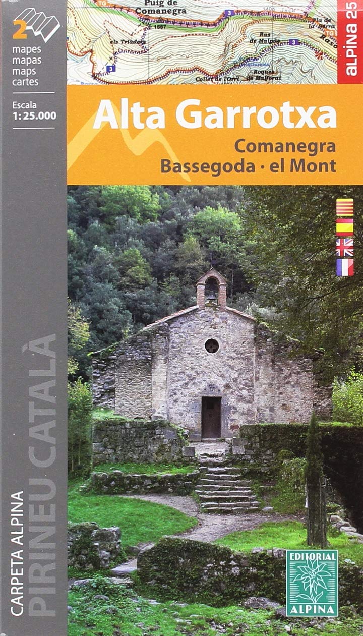 Alta Garrotxa E25 1:25.000 Wanderkarte (EDITORIAL ALPINA, Band 1) Leisure, Home & Garden