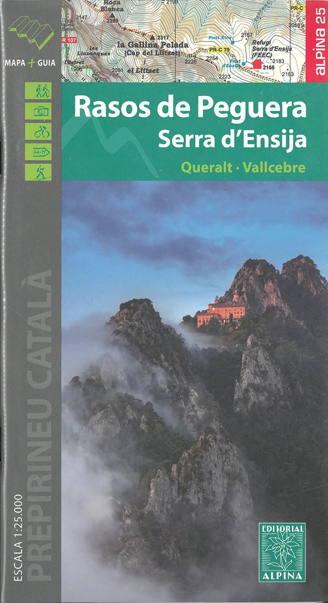 E-25 RASOS DE PEGUERA - 1/25.000 book