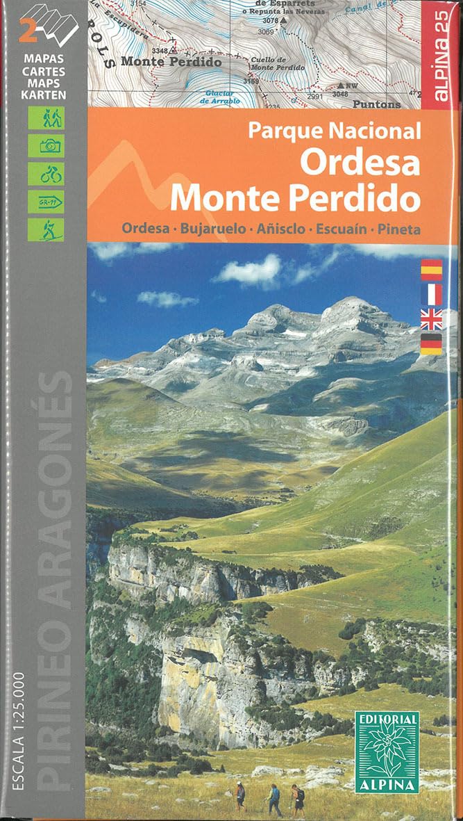 Naturpark Ordesa y Monte Perdido 1:25 000 Leisure, Home & Garden
