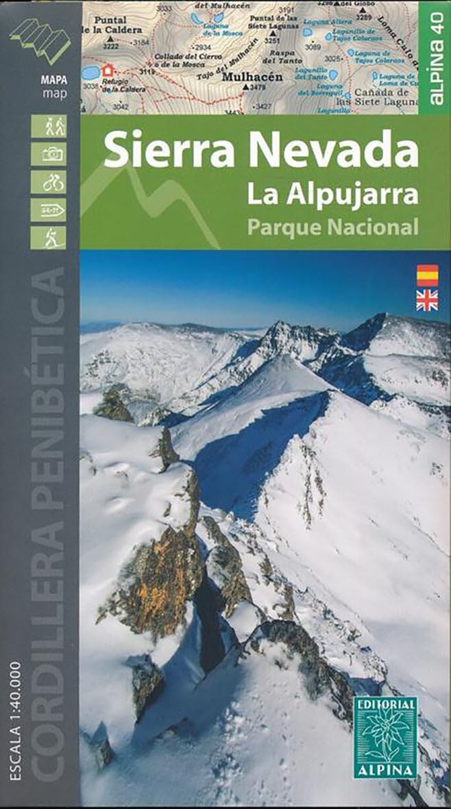 Wanderkarte Sierra Nevada - La Alpujarra 1:40 000 Leisure, Home & Garden