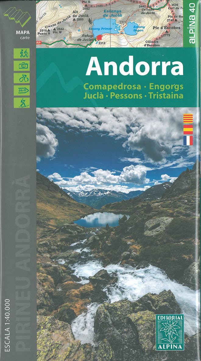 Andorra 1 : 40 000  2021/2022 Leisure, Home & Garden