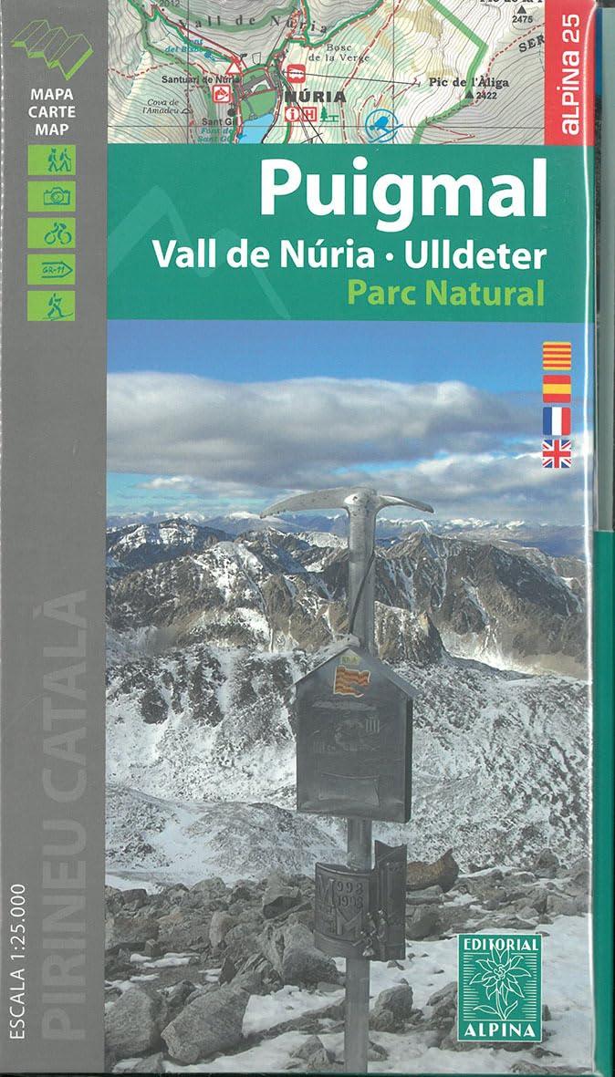 Puigmal - Vall de Nuria - Ulldeter: Parc Natural - Mapkit Leisure, Home & Garden