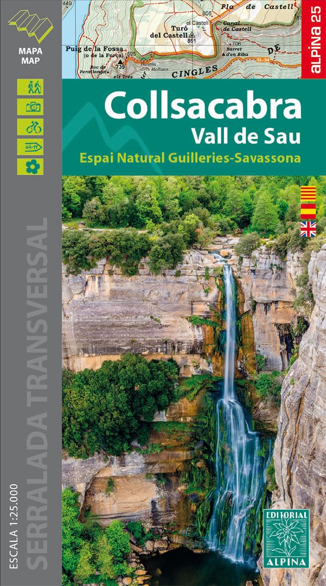 COLLSACABRA VALL DE SAU 1:25.000 (MAPA ALPINA) Leisure, Home & Garden