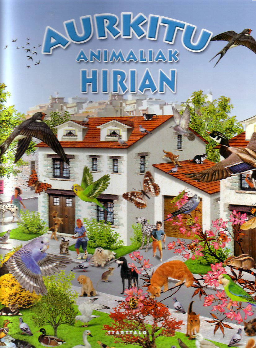 Aurkitu animaliak hirian book